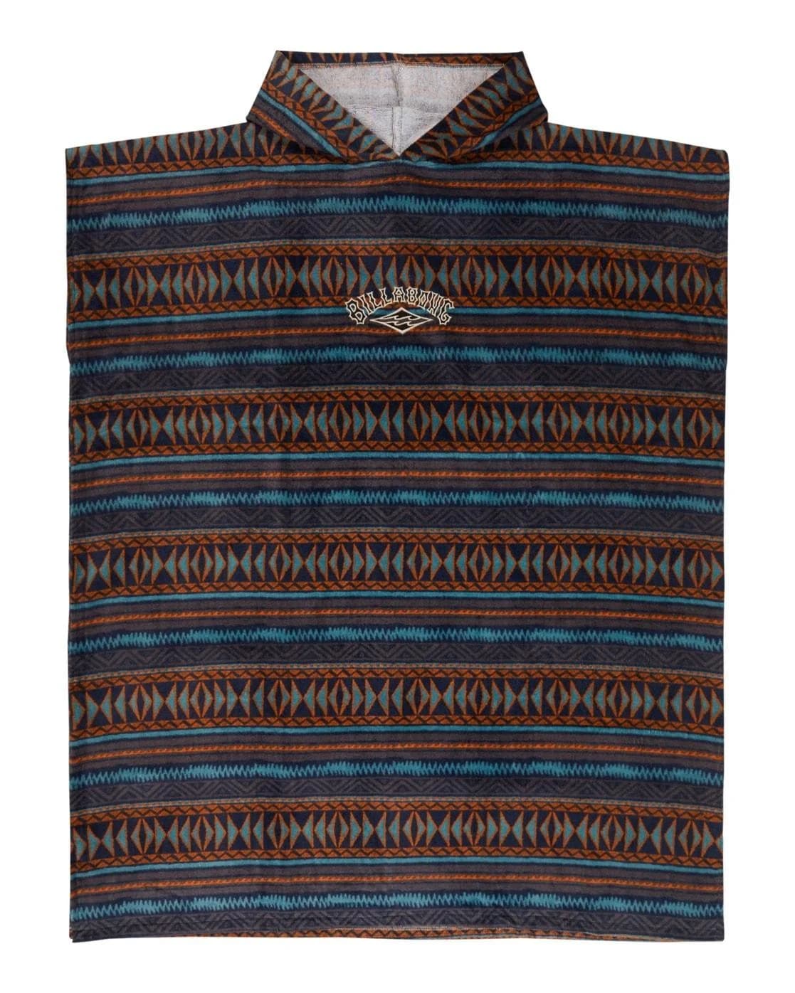 Badeponcho BILLABONG Mensed Herren Charcoal Grau Walkfrottier - Bild 4