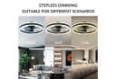 Athlix LED Deckenventilator mit Fernbedienung, 50cm, 24W, 6 Geschwindigkeiten Bild 1