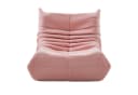 Ergonomischer Sitzsack mit Teddysamt-Bezug Bild 1