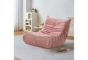 Ergonomischer Sitzsack mit Teddysamt-Bezug Bild 2