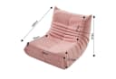 Ergonomischer Sitzsack mit Teddysamt-Bezug Bild 3