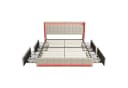 Furnishings Home LED Polsterbett mit Schubladen und USB Bild 4