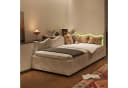 Gdood Polsterbett 90x200 cm mit LED-Beleuchtung und Stauraum Bild 2