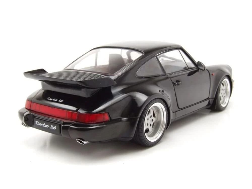Solido Modellauto Porsche 911 (964) Turbo 3.6 1993 Schwarz 1:18