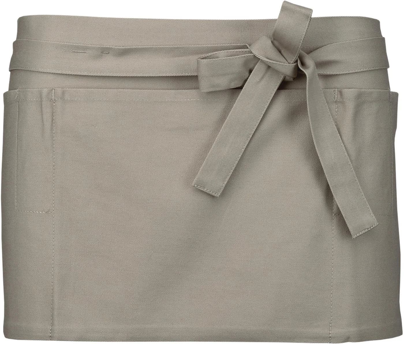 Kariban Kochschürze Barschürze kurz Beige 100% Baumwolle - Bild 2