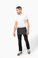 Kariban Kochschürze Barschürze kurz Beige 100% Baumwolle Bild 4