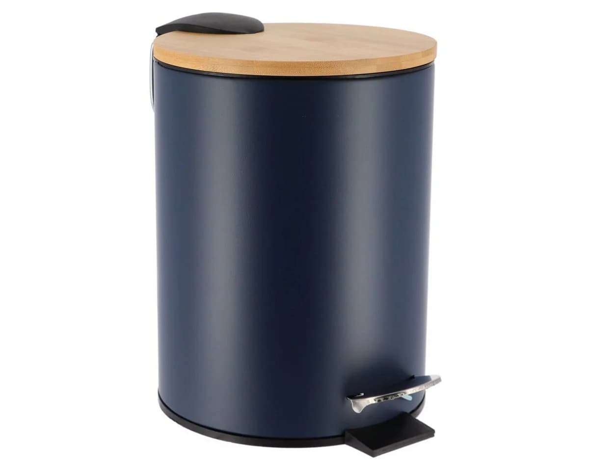 TENDANCE Kosmetikeimer Tretmülleimer 3L Blau mit Absenkautomatik - Bild 2