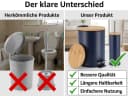 TENDANCE Kosmetikeimer Tretmülleimer 3L Blau mit Absenkautomatik Bild 4