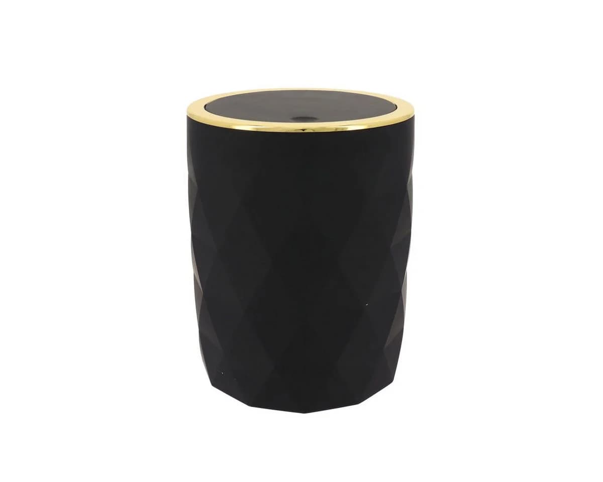 TENDANCE Badaccessoire-Set 2-tlg. Toilettenbürste & Eimer 6L Goldtouch - Bild 3