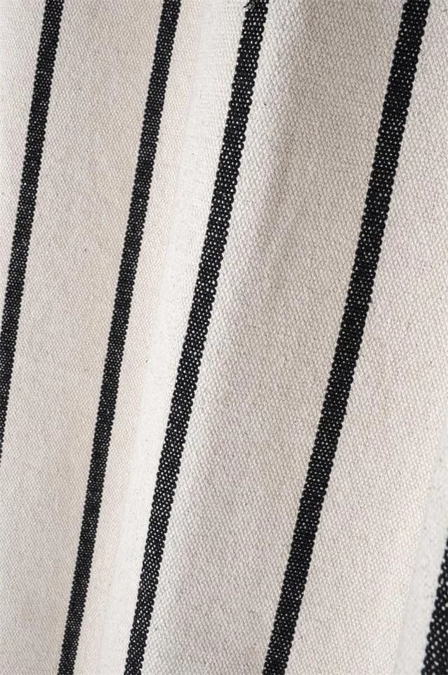 STOF Vorhang Modern Beige-Schwarz 135 x 260 cm