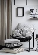STOF Vorhang Modern Beige-Schwarz 135 x 260 cm Bild 3