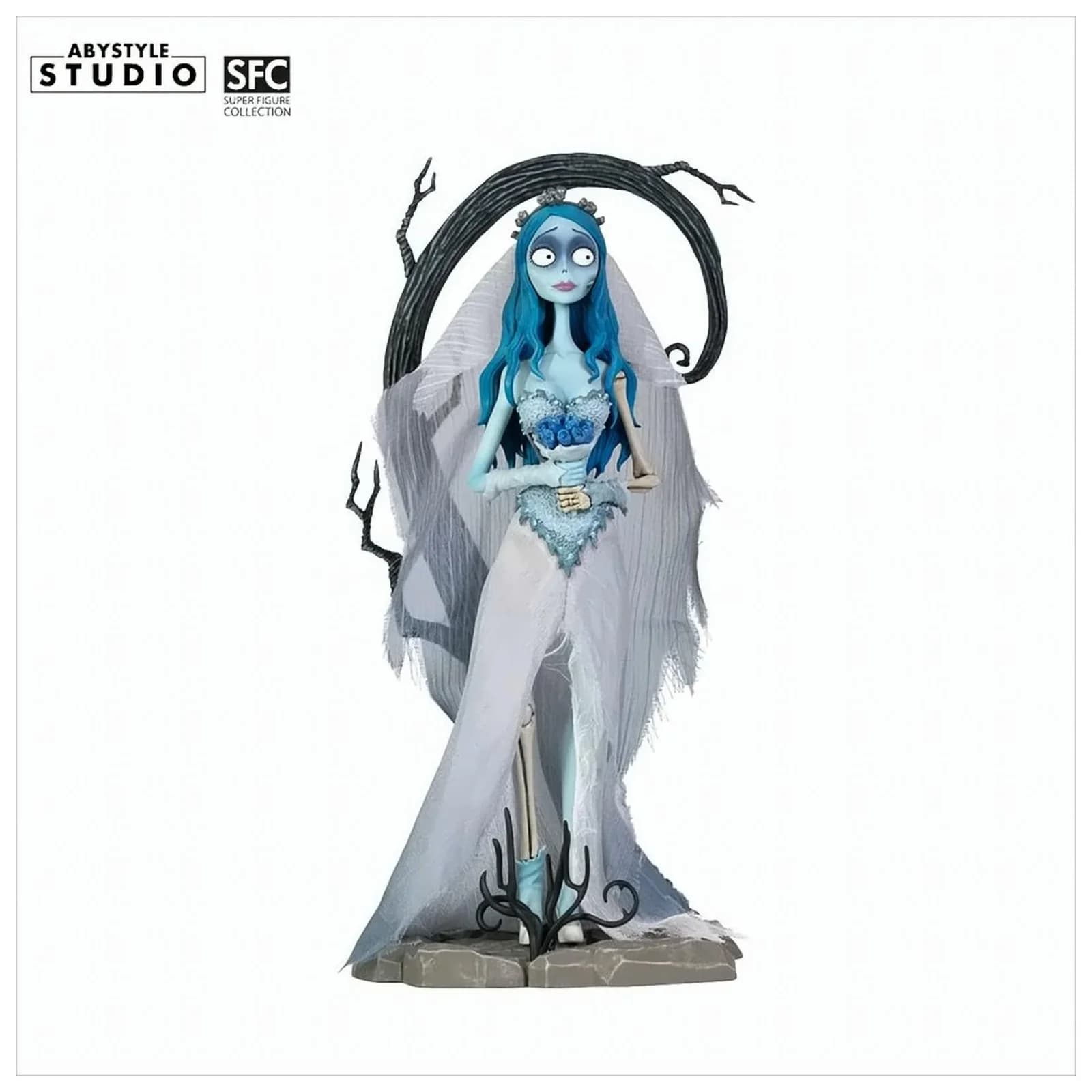 Abysse Corpse Bride Emily 21cm PVC Figur mit Stoffkleid