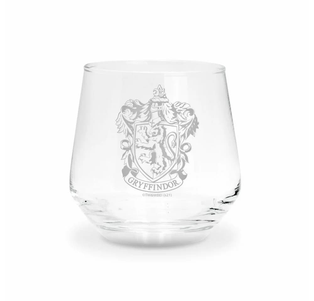 ABYstyle Harry Potter Gläser-Set 2-tlg. Gryffindor & Slytherin Glas