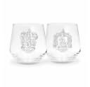 ABYstyle Harry Potter Gläser-Set 2-tlg. Gryffindor & Slytherin Glas Bild 2