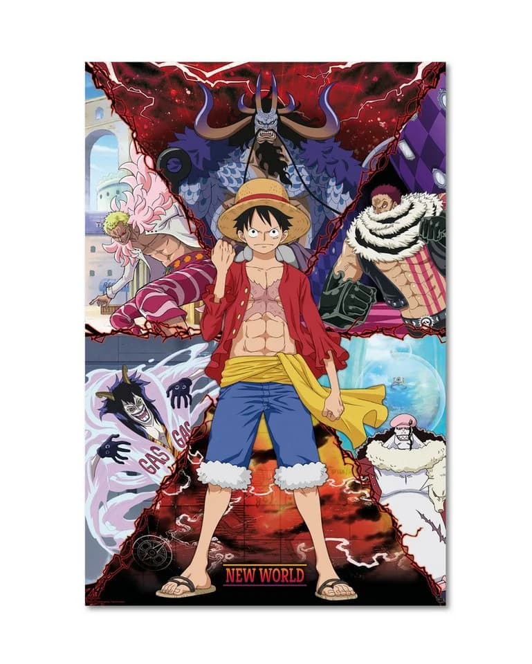 ABYstyle One Piece Poster Luffy vs. New World 61 x 91,5 cm - Bild 2