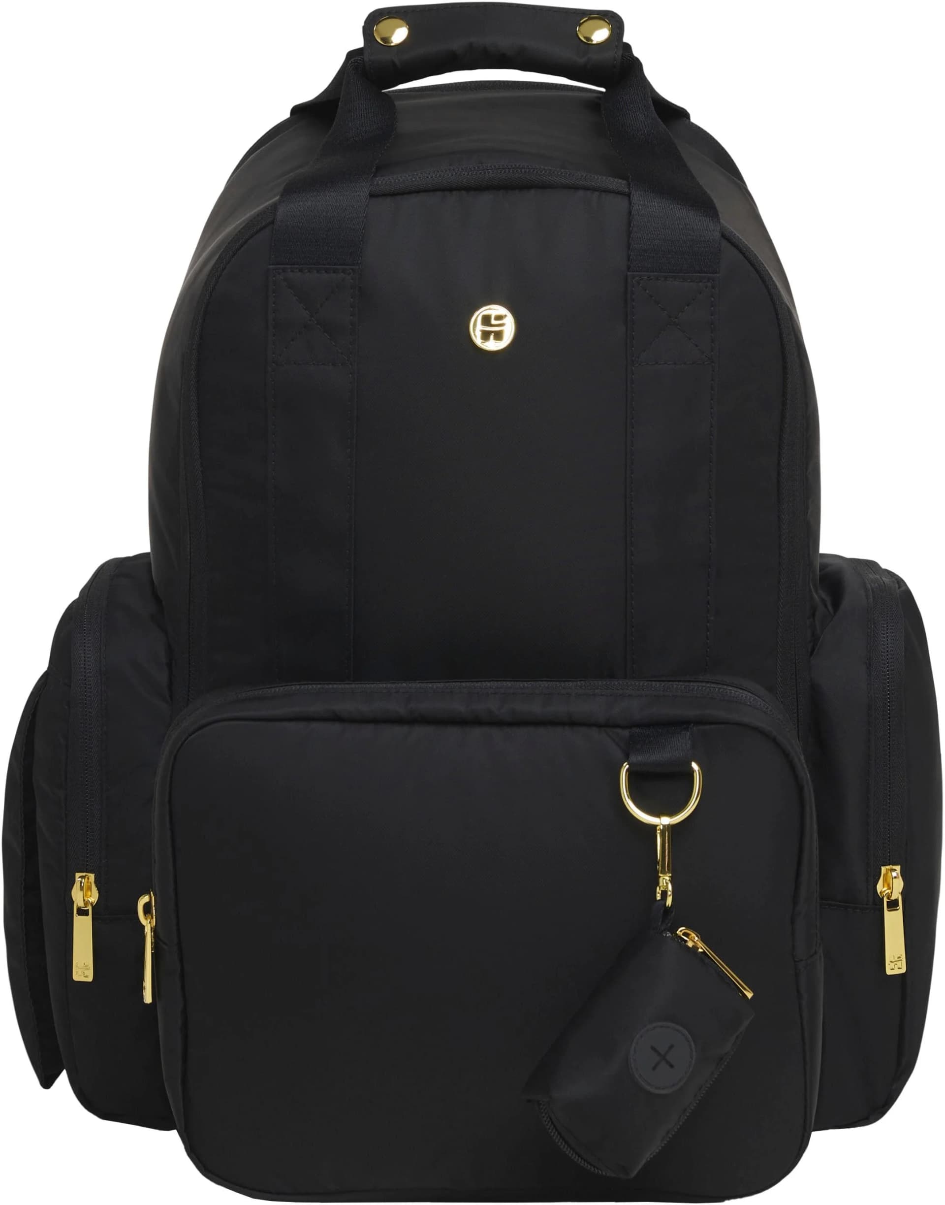 Wickeltasche HUGGIES BABYWEAR Damen Schwarz Canvas Nylon