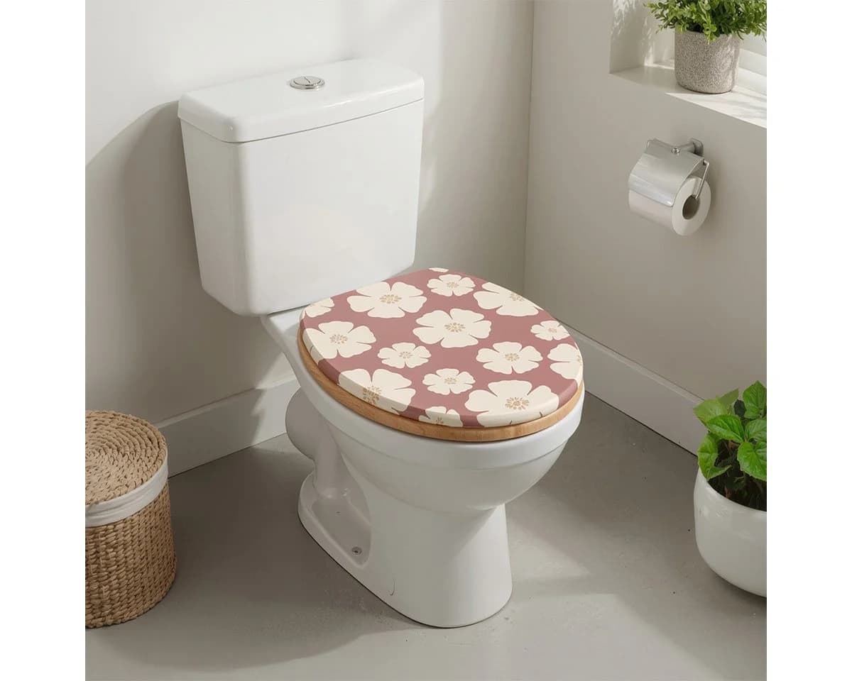 LikeKa WC-Sitz mit MDF-Holzkern & Antibakterieller Beschichtung - Bild 2