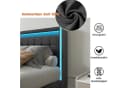 ADWOLT Polsterbett 180x200 Grau mit LED, Schubladen & USB Bild 4