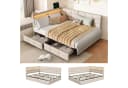 ADWOLT Schlafsofa Daybett mit LED-Licht und USB-Anschluss Bild 4