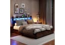 ADWOLT Stauraumbett 160x200 mit LED und 4 Schubladen Bild 5