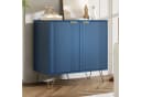 zebery Sideboard Kommode Blau mit Metallbeinen Bild 2