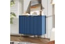 zebery Sideboard Kommode Blau mit Metallbeinen Bild 3
