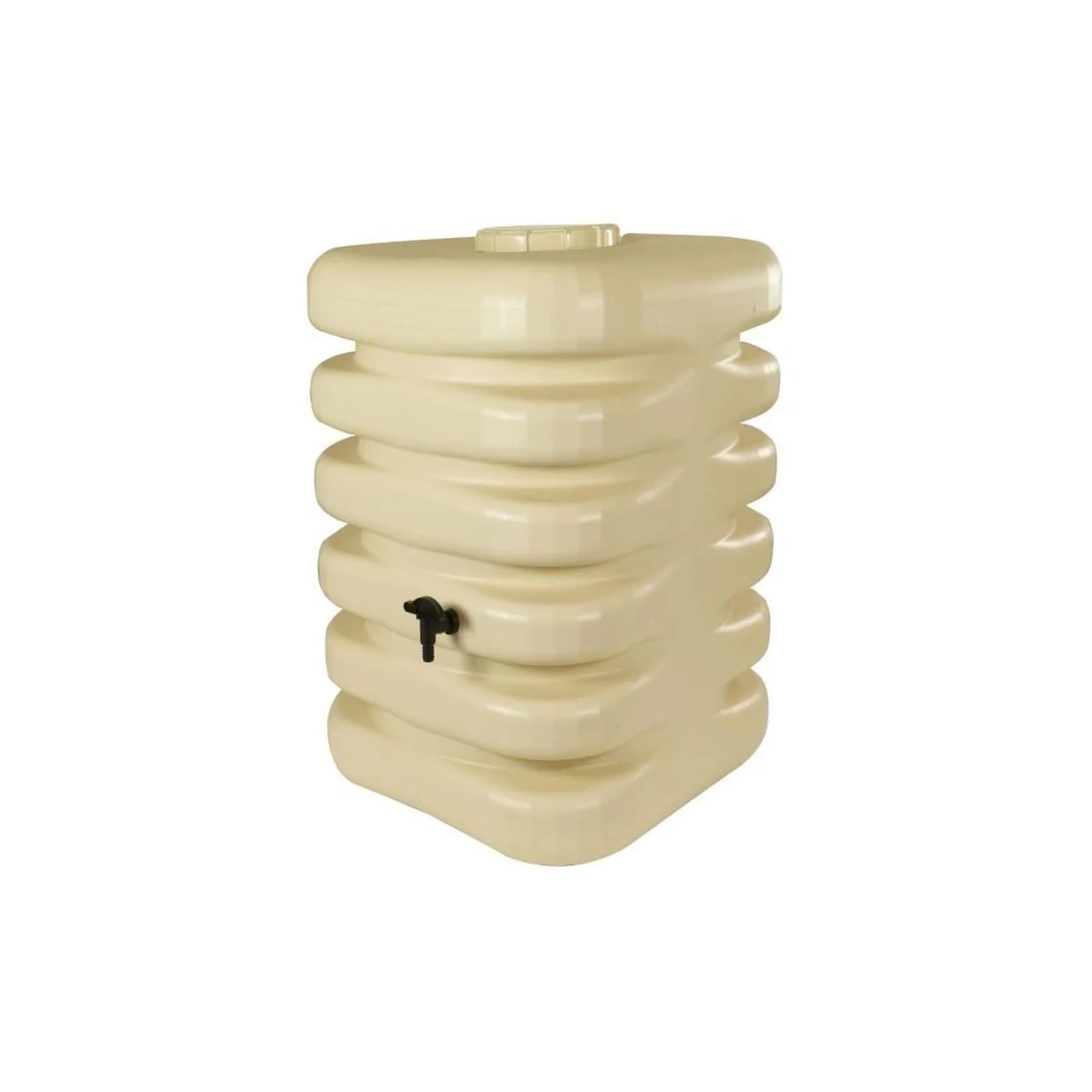 BELLI Wasserauffangbehälter 350 Liter Kubisch Beige