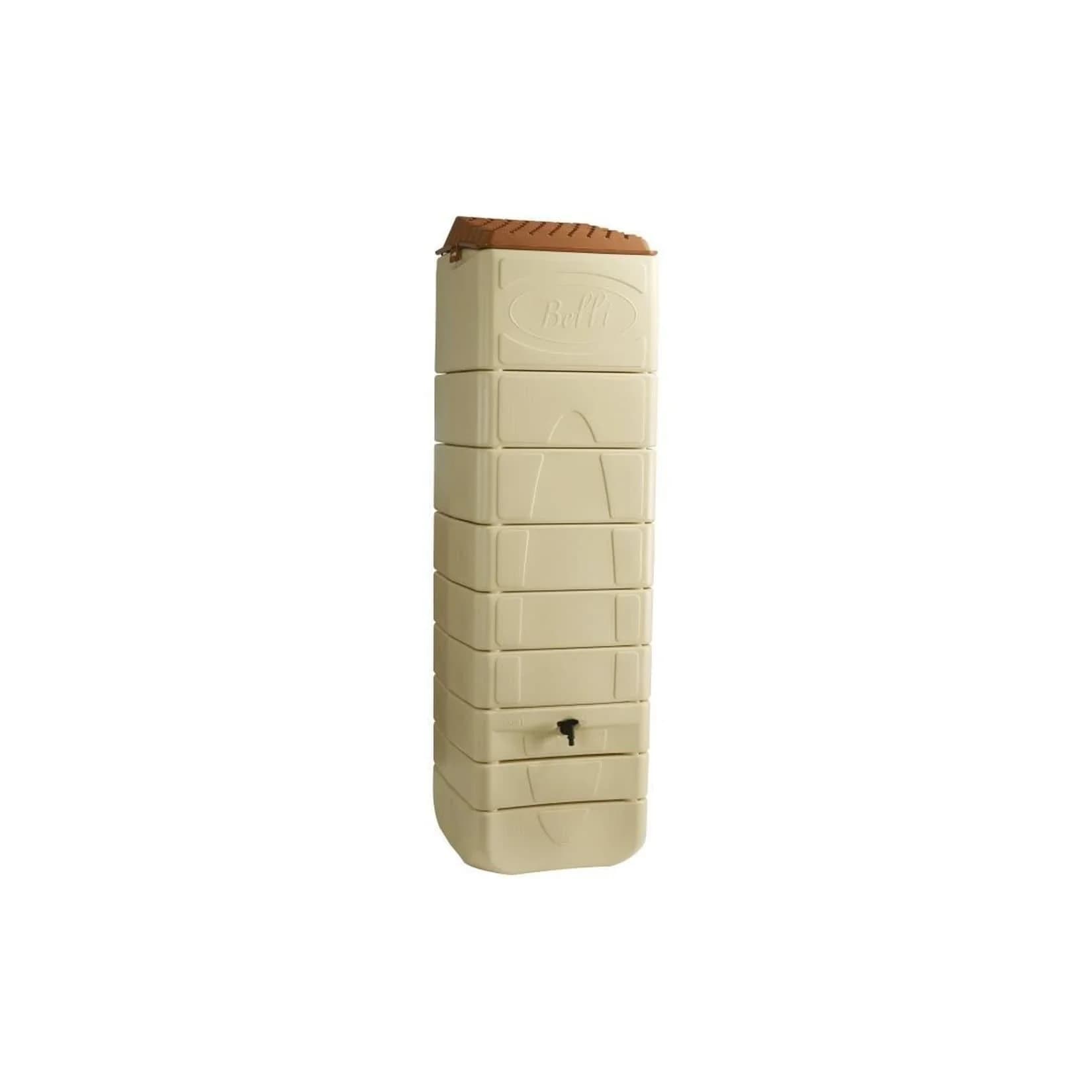 BELLI Wandmontierter Wasserauffangbehälter 650 l Beige