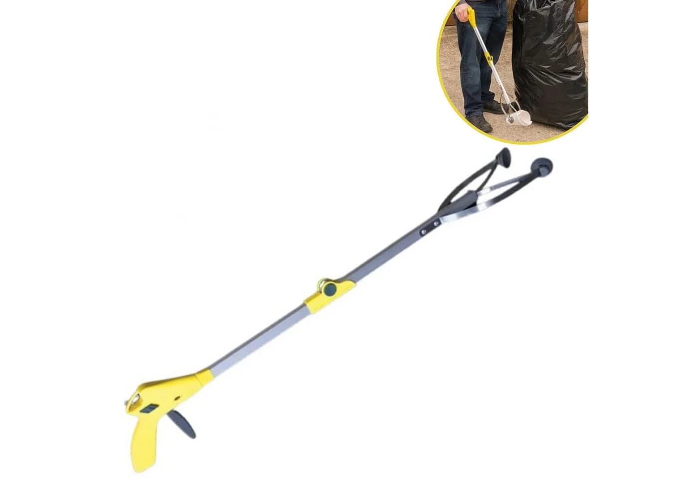 Venteo Greifzange GOPHER PINCE GREIFARM 90 cm mit Saugnäpfen - Bild 2