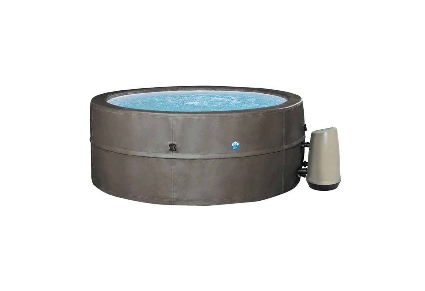 NetSpa Vita Premium Whirlpool halbstarr rund für 6 Personen