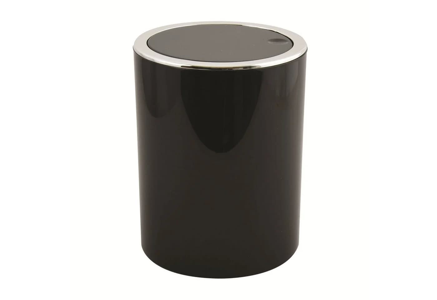 MSV Kosmetikeimer KAMAKA Schwarz Schwingdeckel 6L - Bild 2