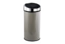 MSV Mülleimer mit Touch-Automatik Edelstahl 30L Taupe Bild 2