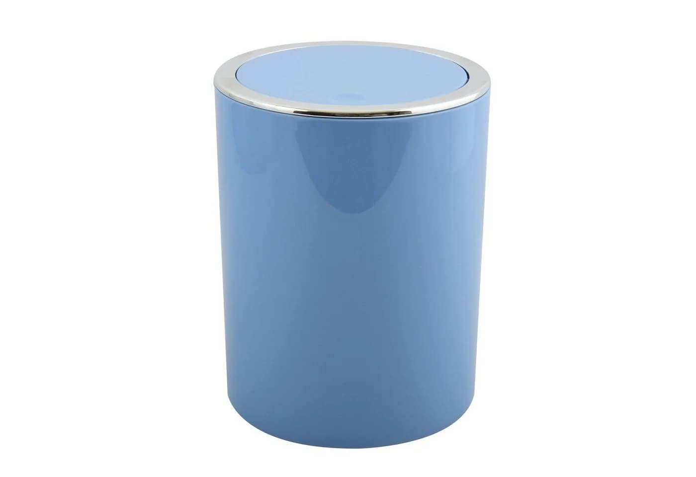 MSV Kosmetikeimer KAMAKA mit Schwingdeckel 6L Pastellblau - Bild 2