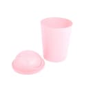 MSV Schwingdeckeleimer 5,5 Liter Kunststoff Pastellrosa Bild 1