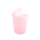 MSV Schwingdeckeleimer 5,5 Liter Kunststoff Pastellrosa Bild 2