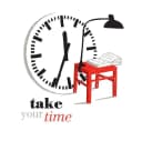 MSV Duschvorhang TAKE YOUR TIME Premium Anti-Schimmel Polyester Bild 3