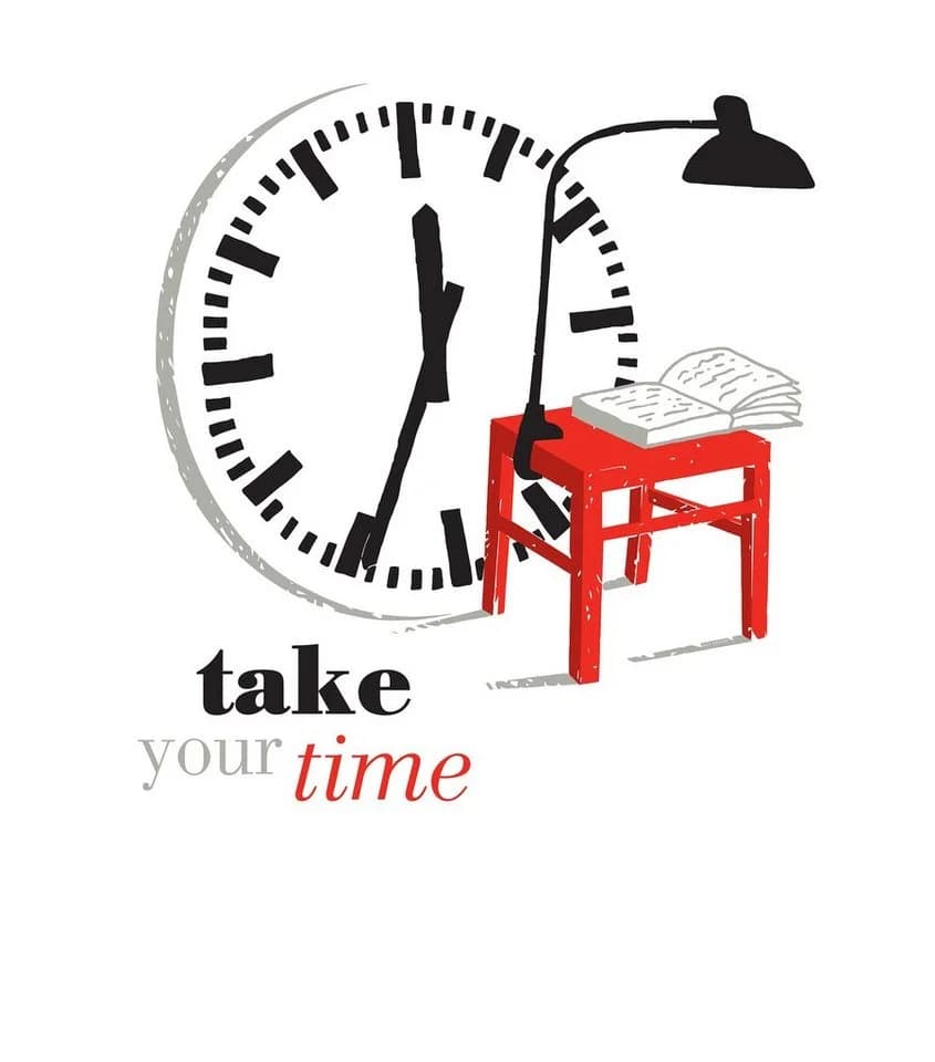 MSV Duschvorhang TAKE YOUR TIME Premium Anti-Schimmel Polyester - Bild 3
