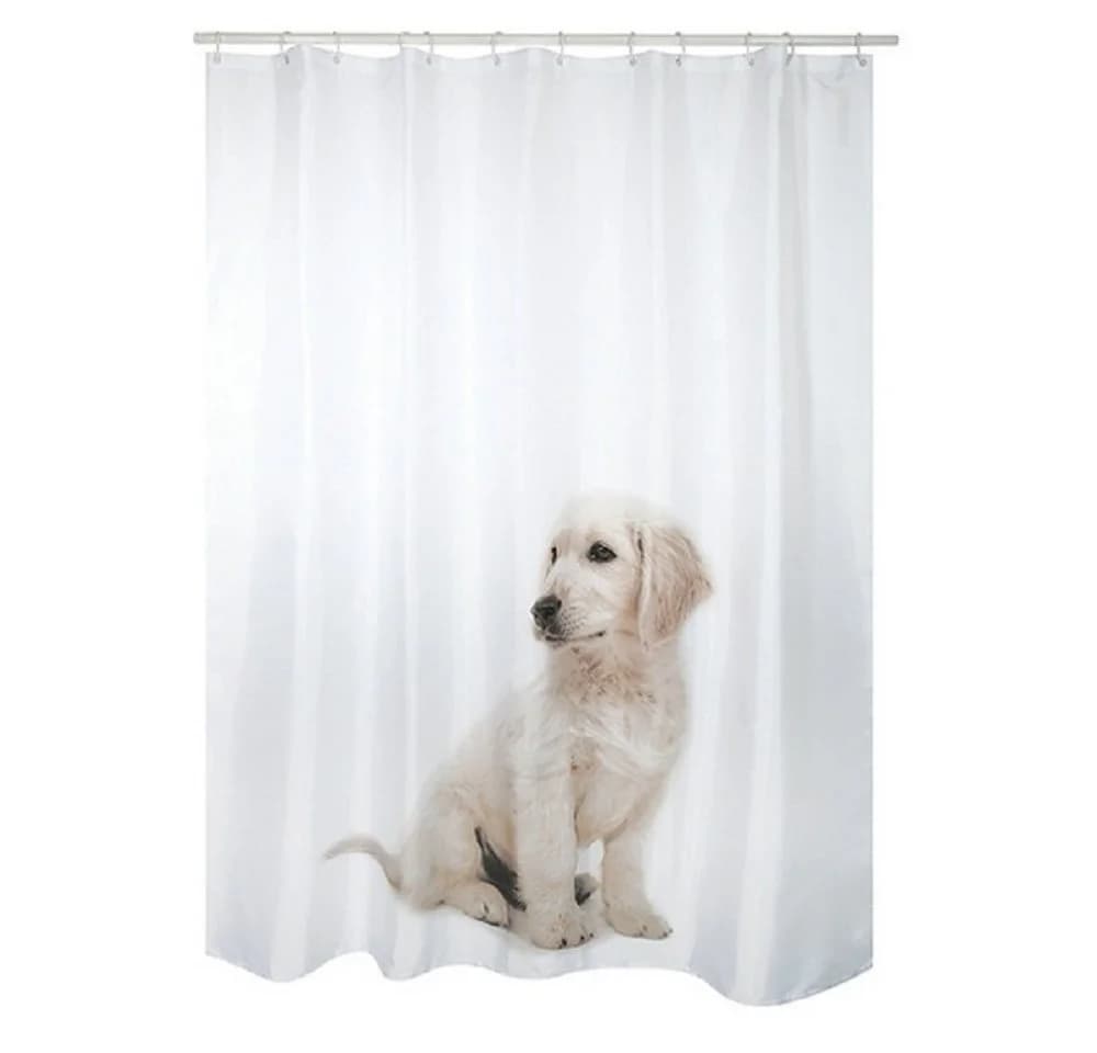 MSV Duschvorhang SCOTT Polyester Antibakteriell 180x200 cm - Bild 4