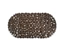 MSV Duschmatte KIESELSTEIN Braun PVC Rutschfest Bild 2