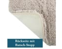MSV Badematte Mikrofaser Beige Anti-Rutsch 40x60 cm Bild 3