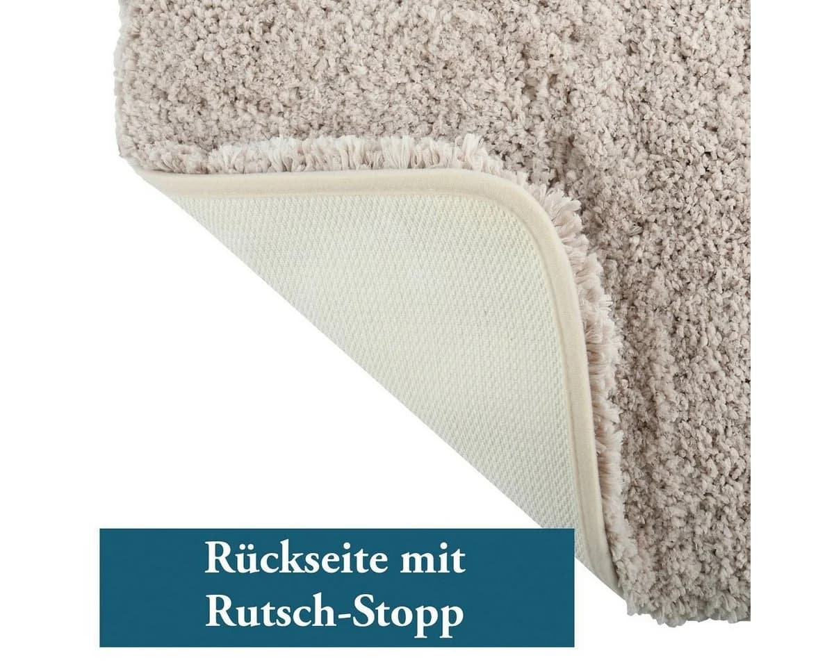 MSV Badematte Mikrofaser Beige Anti-Rutsch 40x60 cm - Bild 3