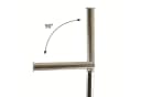 MSV Toilettenpapierhalter BERGAMO 3-in-1 Edelstahl Grau Bild 3