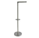 MSV Toiletten-Ersatzrollenhalter Edelstahl Silber Bild 2