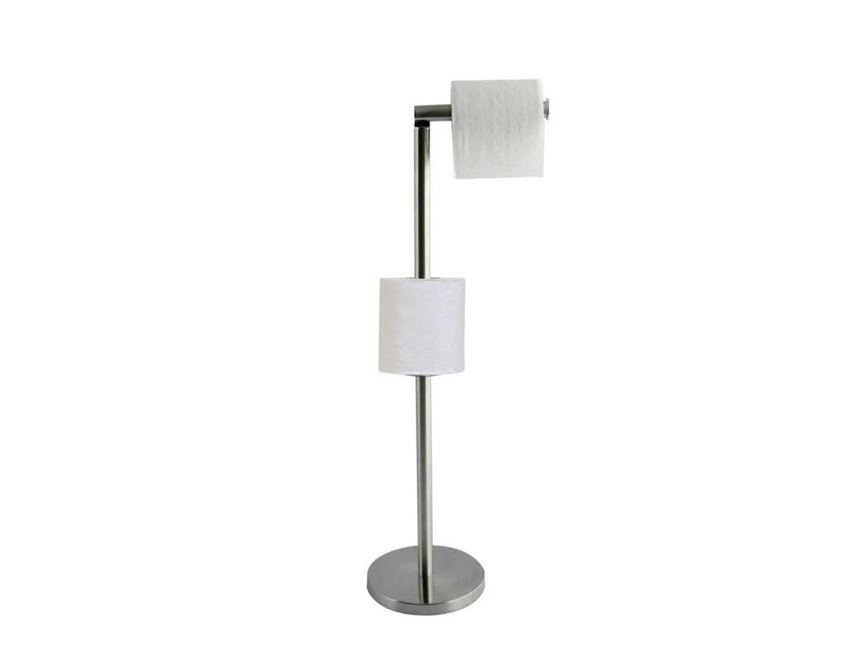 MSV Toiletten-Ersatzrollenhalter Edelstahl Silber - Bild 3