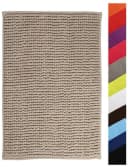 MSV Badematte CHENILLE Polyester Microfaser Anti-Rutsch Bild 2