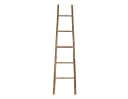 MSV Handtuchleiter Bambus 5 Sprossen Natur Bild 2