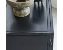 Tikamoon Buffet Vitrinenschrank Emil Schwarz Metall Glas Bild 4