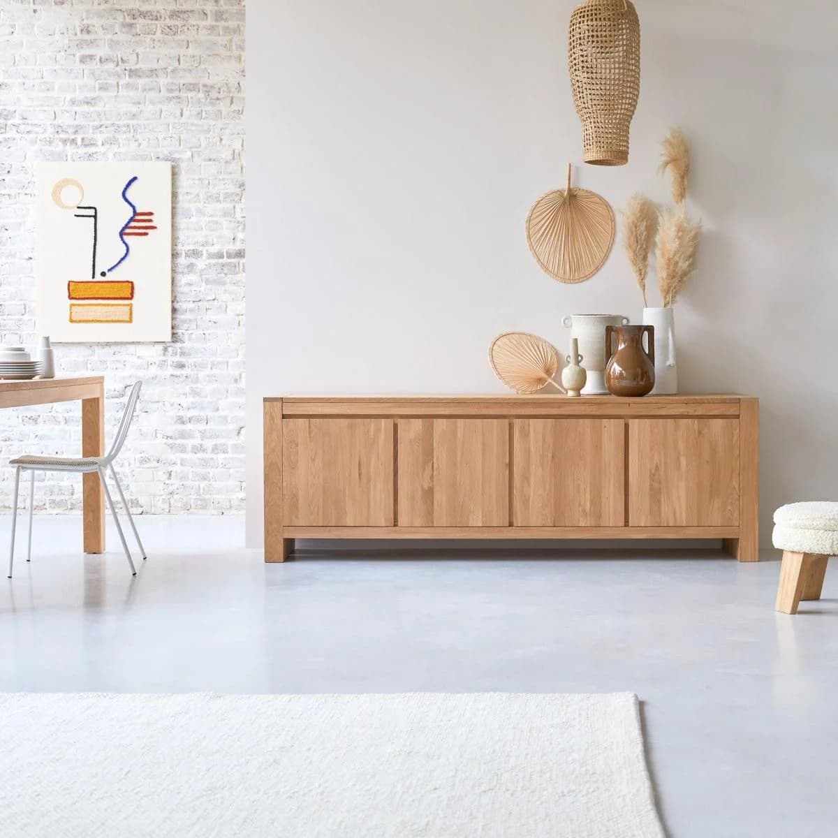 Tikamoon Sideboard aus Eichenholz 210 Eden