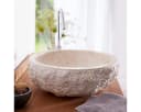 Tikamoon Aufsatzwaschbecken Marmor Scrula Cream Bild 1