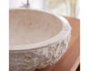 Tikamoon Aufsatzwaschbecken Marmor Scrula Cream Bild 3